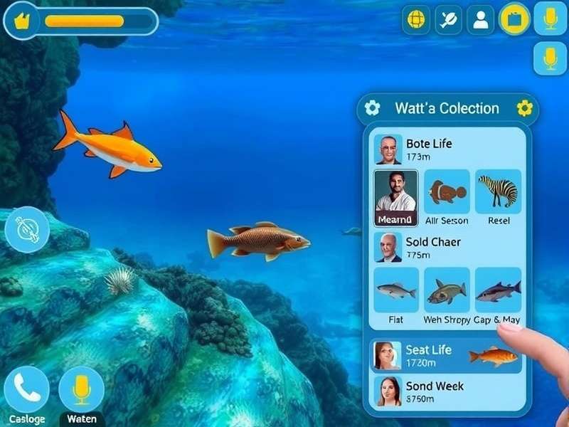 Indian Ocean Quest gameplay screenshot showing underwater exploration